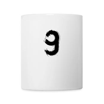 Die Neun - Tasse - Weiß - Vorne