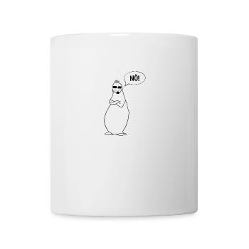 Nö ! Comic - Figur / lustige Geschenkidee - Tasse - Weiß - Vorne