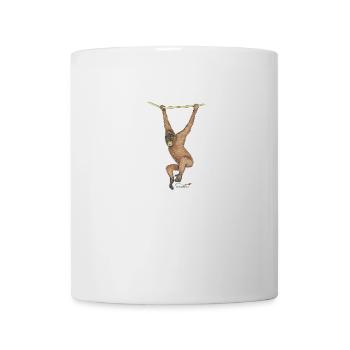 Orangutan, a monkey of the tropical rainforest - Mug - white - Front