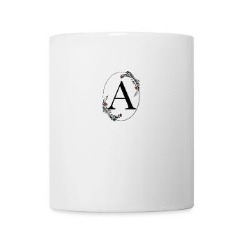 Buchstabe A - Tasse - Weiß - Vorne