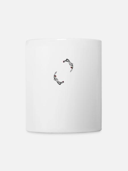 Buchstabe V - Mugg - vit
