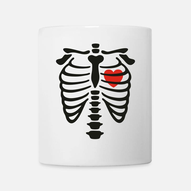 bis dass der Tod uns scheidet - Tasse - Weiß
