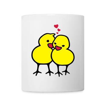 chicks in love (c) - Mug - white - Front