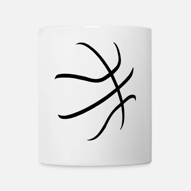 basketball - Mug blanc - blanc
