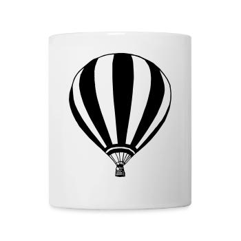 Heißluftballon Ballonfahrer Ballonfahrt (25) - Tasse - Weiß - Vorne