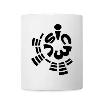music (1c) - Mug blanc - blanc - Devant