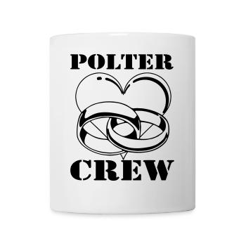 Junggesellenabschied , JGA Polter Crew (25) - Tasse - Weiß - Vorne