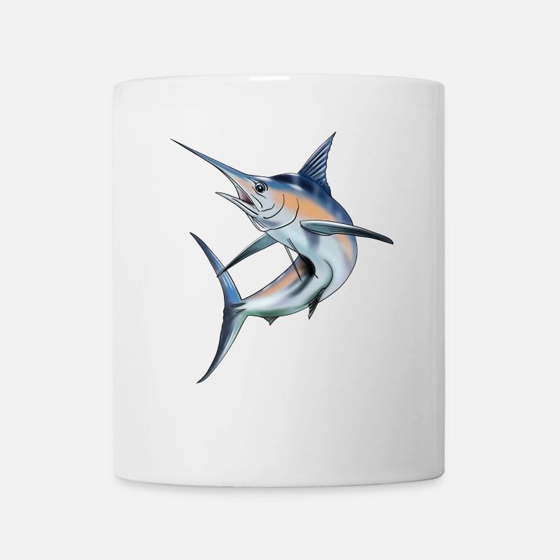 Speerfisch - Tasse - Weiß