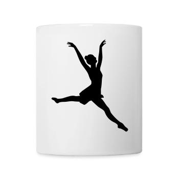 Tänzer - Tasse - Weiß - Vorne