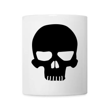 Crâne d'origine - Mug blanc - blanc - Devant