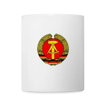 ddr ancienne ironie République mur allemand - Mug blanc - blanc - Devant