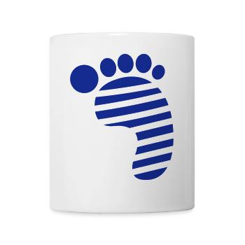 Big Foot - Tasse - Weiß - Vorne