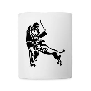 Schutzdiensthelfer Hundesport chiens Wilsigns - Mug blanc - blanc - Devant