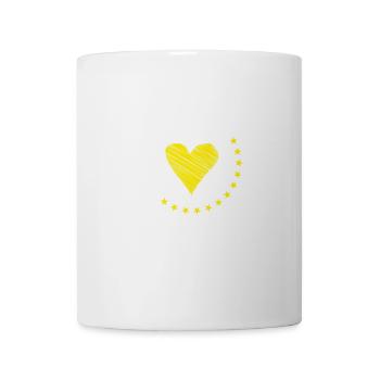 made in Europe love EU europe no brexit euro star - Mug - white - Front