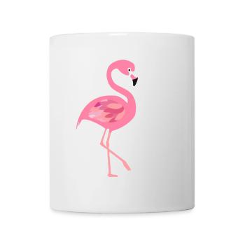 Flamingo - Tasse - Weiß - Vorne