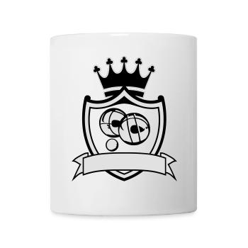 Blason petanque - Tasse - Weiß - Vorne