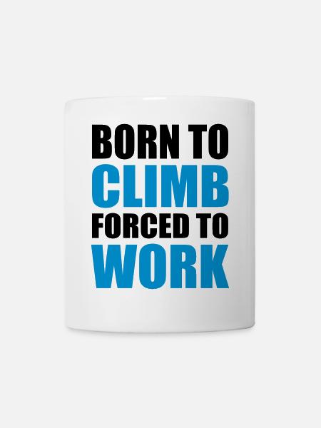 escalade - Mug blanc - blanc