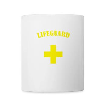 Lifeguard - Tasse - Weiß - Vorne