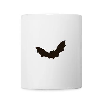 Fledermaus, Halloween, Robin, Grusel - Tasse - Weiß - Vorne
