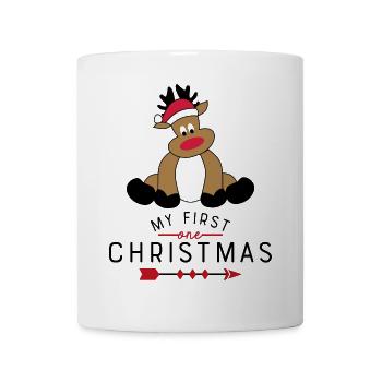 Weihnachten - Tasse - Weiß - Vorne