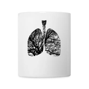 Lunge - Tasse - Weiß - Vorne