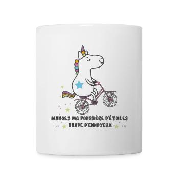 french unicorn - Tasse - Weiß - Vorne
