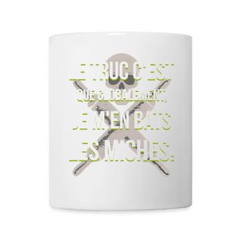 Boulanger - humour - Mug blanc - blanc - Devant