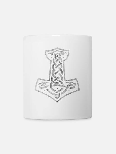 Mjolnir - Tasse - Weiß