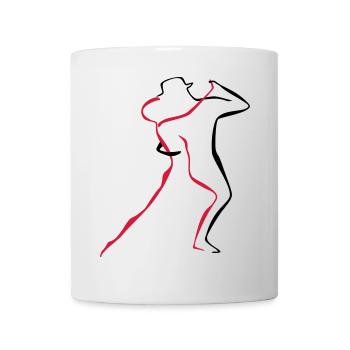 Tango-4-1 - Tasse - Weiß - Vorne