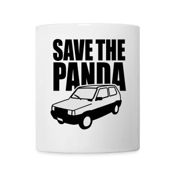 Save the panda - Tasse - Weiß - Vorne