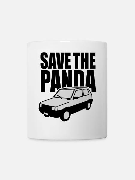Save the panda - Tasse - Weiß