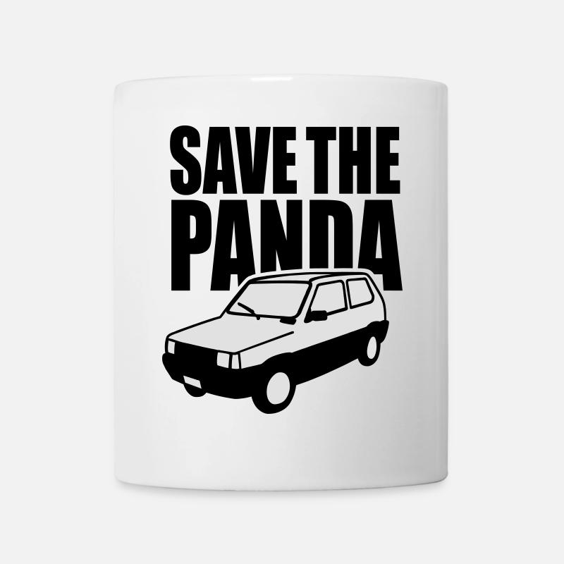 Save the panda - Tasse - Weiß