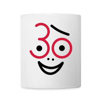 Juhu 30 years! - Mug - white - Front