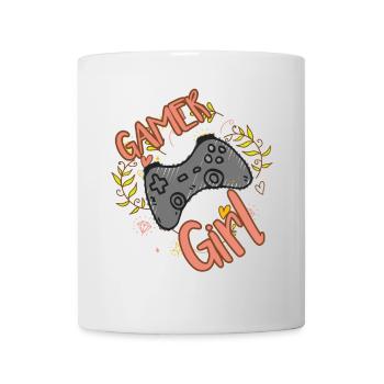 GAMER GIRL GAMING MOTIV FÜR FRAUEN MÄDCHEN GAMERIN - Tasse - Weiß - Vorne