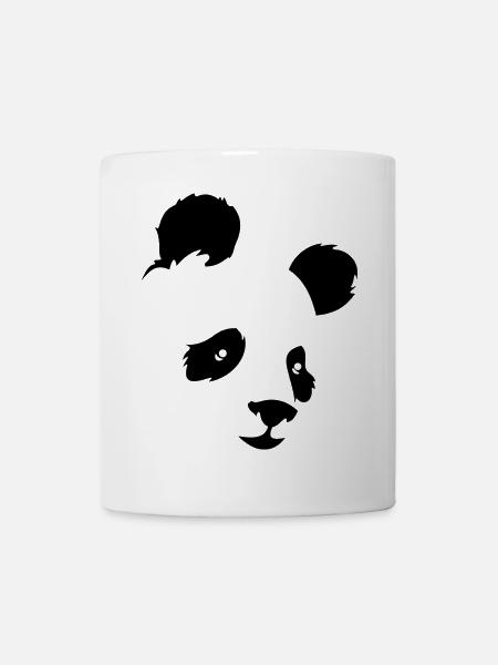 panda - Mug blanc - blanc