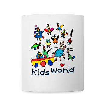 Kids World II - Mug - white - Front