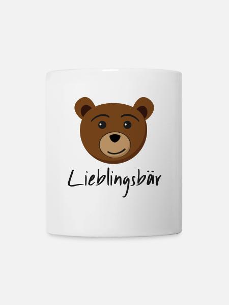 Lieblingsbär! - Tasse - Weiß