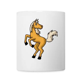 Pferdchen - Tasse - Weiß - Vorne