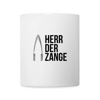 Grill grillen Steak Wurst Bier Fleisch BBQ Sommer - Tasse - Weiß - Vorne