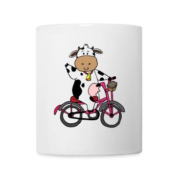 Animal Theme Shirt Kids Shirt Animals Cartoon Gift - Mug - white - Front