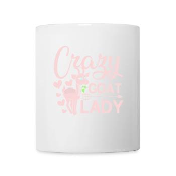 Crazy goat lady - Mug - white - Front