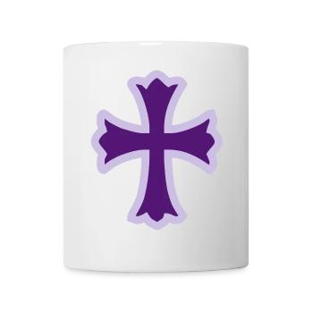 cross - Mug - white - Front