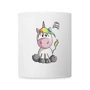 Licorne et vie - Licornes - Licorne - Dead - Mug blanc - blanc - Devant