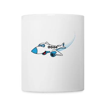 drôles animaux plantes fruits légumes motifs enfants - Mug blanc - blanc - Devant