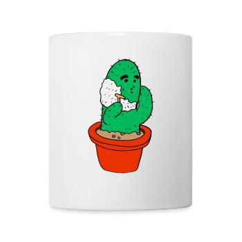 Children's motif: cactus shaves - Mug - white - Front