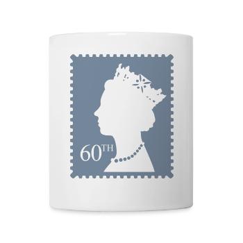 Queen's Jubilee Stamp - Mug - white - Front