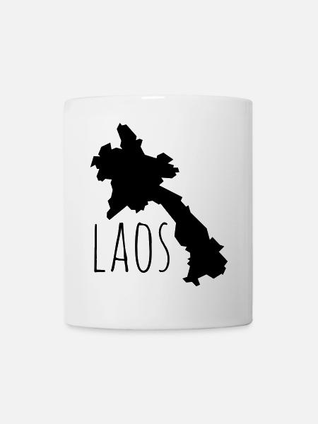 Laos - Tasse - Weiß