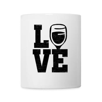 Love Wine - Mug - white - Front