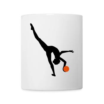 Rhythmic gymnastics - Mug - white - Front