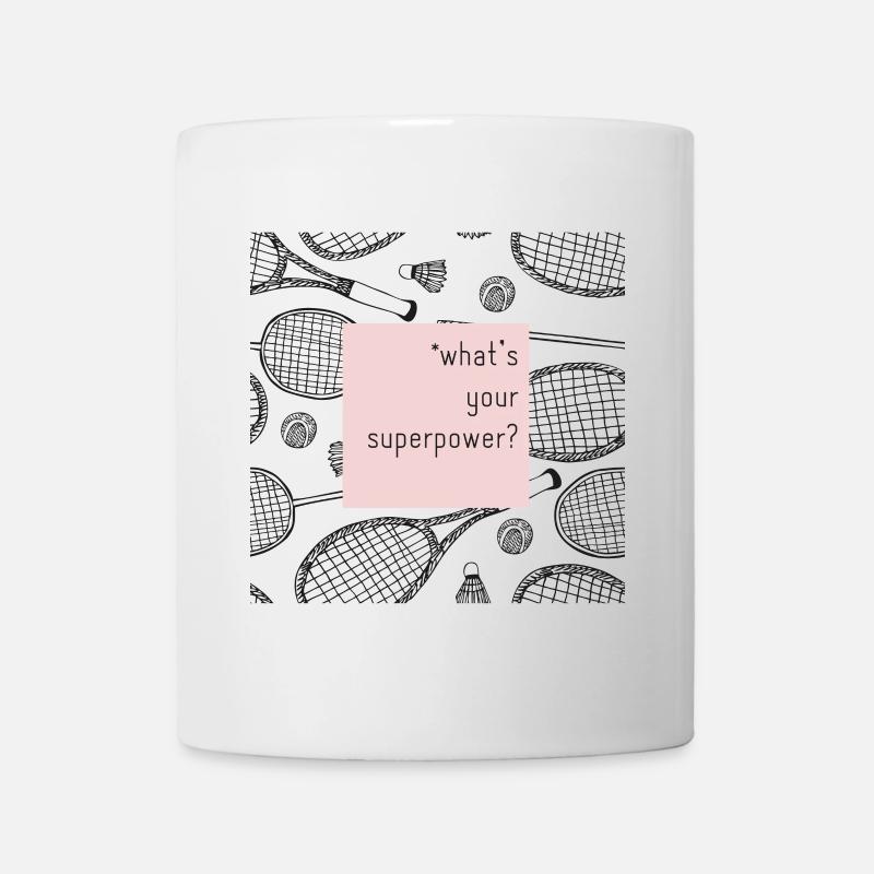 superpuissance - Mug blanc - blanc